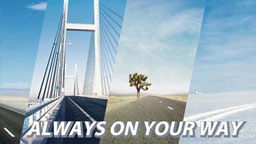 ŷAlways on your way!