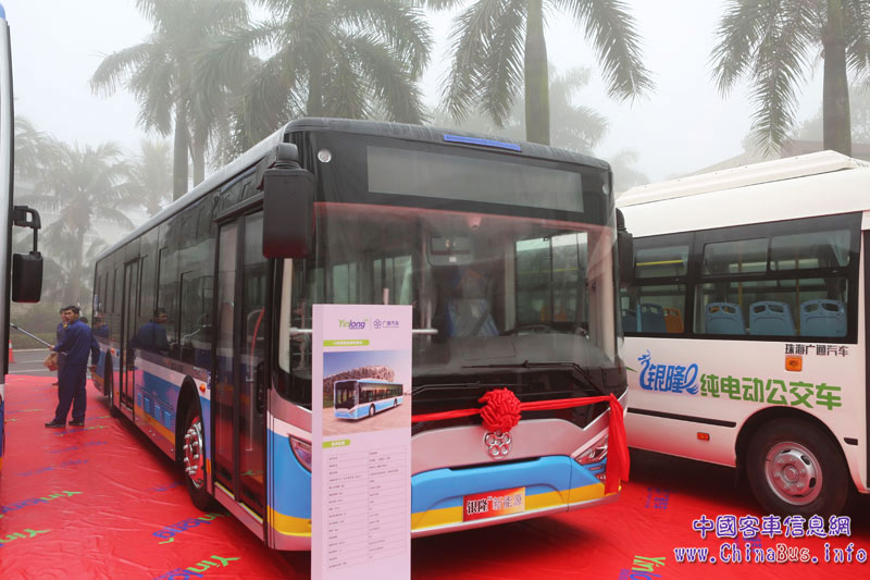 银隆新能源公交车